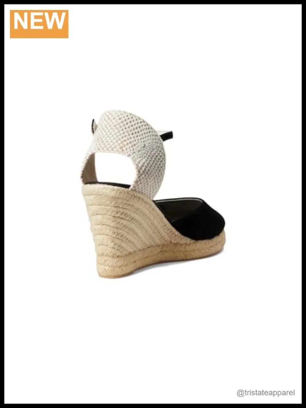 Soludos Marseille Wedge Espadrille Suede Ankle Strap Sandal